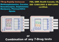 1 Multi Panel Drug Test -10 Panel Cocaine Marijuana Opiates Buprenorphine  Oxy