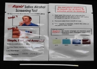 Test rapido alcool strip su saliva - IVY Medical Shop