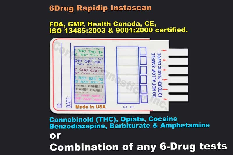 Test Rapido Alcool strip urine 50 test