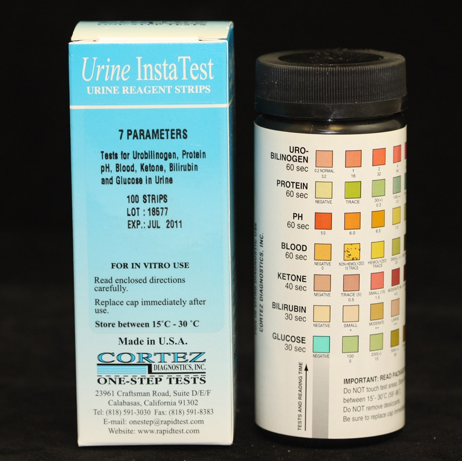 Urine Reagent Strips, Urine Protein Test Strips RapidTest