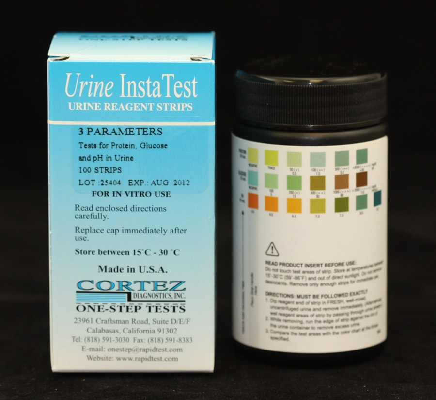 Protein Reagent Strips, Urine Protein Test Kit RapidTest