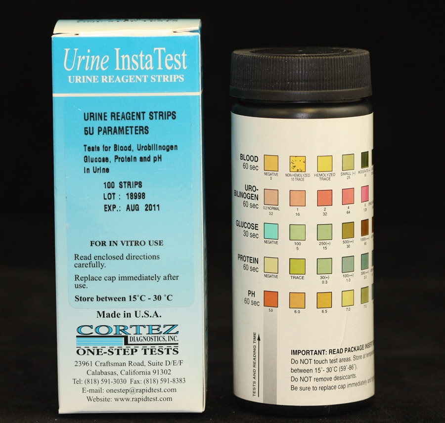 Protein Reagent Strips, Urine Protein Test Kit RapidTest