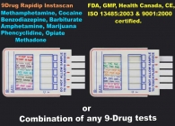 9-Panel Drug Test (Strip) (Any Drug Combination)