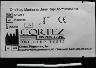 Rapid (THC) Marijuana Drug Test (Strip)