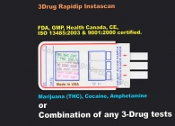 3-Panel Drug Test (Strip) (AMP, MOR, THC)